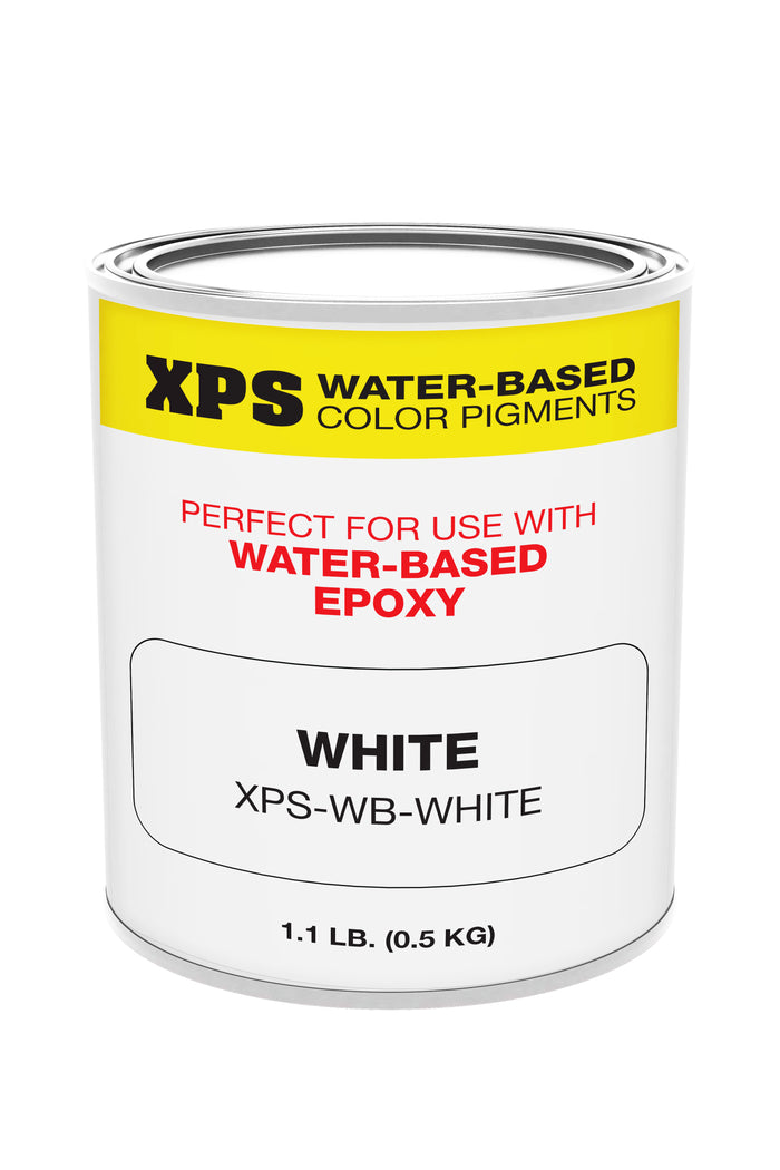White - XPS Water-Based Color Pigments.