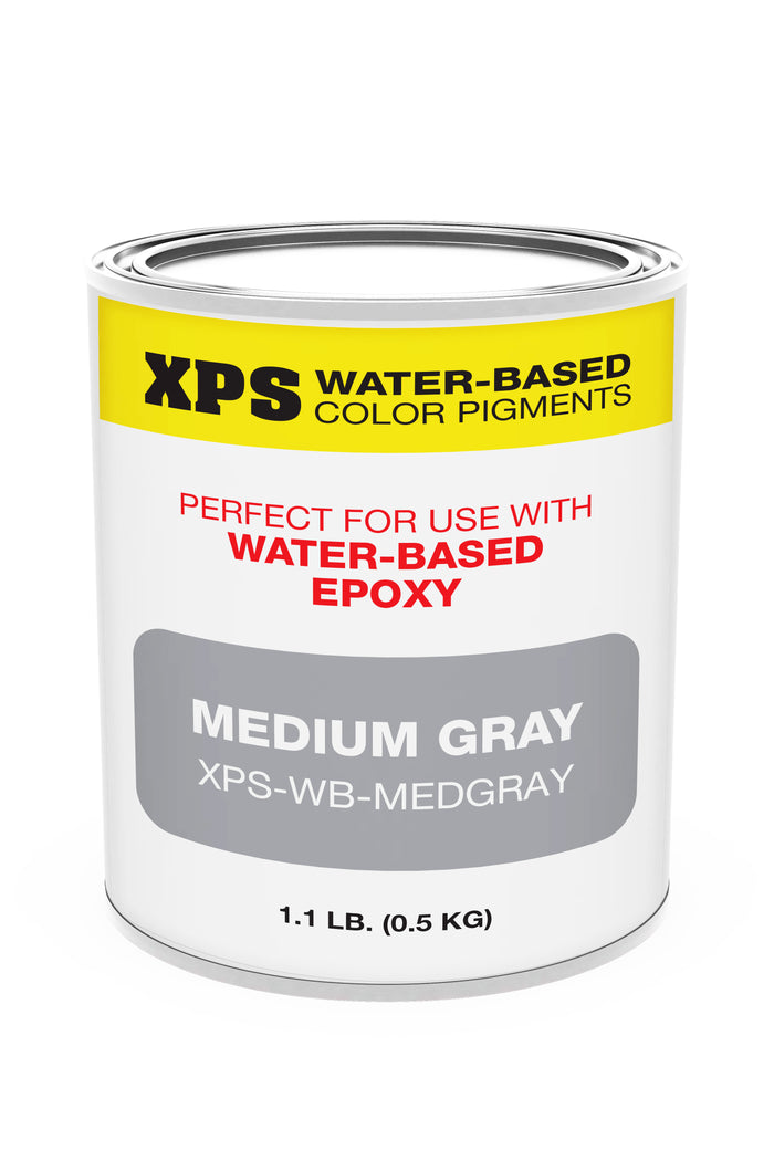 Medium Gray - XPS Water-Based Color Pigments.