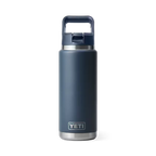 Yeti Water Bottle  With Color Matched Straw Cap