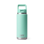 Yeti Water Bottle  With Color Matched Straw Cap