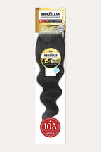 ZURY THE BRAZILIAN 4"X5" HD LACE CLOSURE S-BODY - BSW BEAUTY CANADA